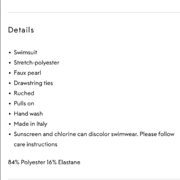 Stella McCartney**Blush One Piece Swim**Sm. $385 - Picture 5 of 5